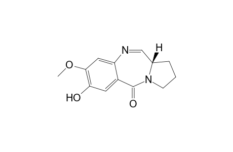 (6aS)-2-hydroxy-3-methoxy-6a,7,8,9-tetrahydropyrrolo[2,1-c][1,4]benzodiazepin-11-one