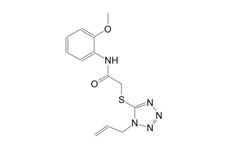 acetamide, N-(2-methoxyphenyl)-2-[[1-(2-propenyl)-1H-tetrazol-5-yl]thio]-