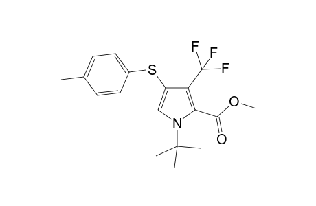 Methyl 1-tert-Butyl-3(4)-trifluoromethyl-4(3)-(4-methylthiophenyl)pyrrole-2-carboxylate