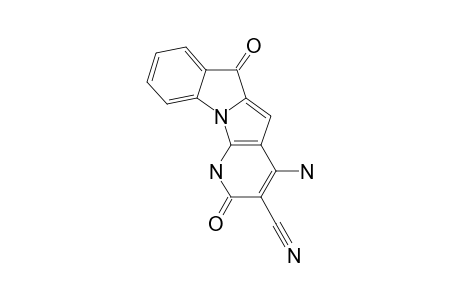 2-AMINO-3-CYANO-5-H-4,5-DIHYDROPYRIDO-[3'.2':4.5]-PYRROLO-[1.2-A]-INDOLE-4,11-DIONE