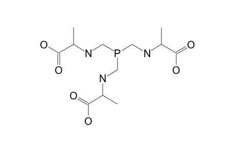 2-[bis[[(2-hydroxy-2-keto-1-methyl-ethyl)amino]methyl]phosphanylmethylamino]propionic acid