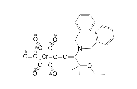 Pentacarbonyl [ (2Z)-3-(dibenzylamino)-4-ethoxy-4-methyl-1,2-pentadienylidene ] chromium