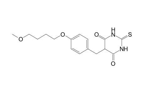 5-(4-(4-Methoxybutoxy)benzyl)-2-thioxodihydropyrimidine-4,6(1H,5H)-dione