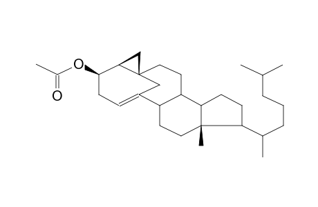 4BETA,5-CYCLOPROPANO-5(10A)-HOMO-19-NOR-5BETA-CHOLEST-1(10)-EN-3BETA-OL 3-ACETATE