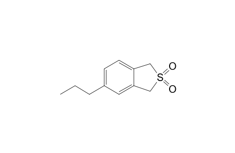 Benzo[c]thiophene, 1,3-dihydro-5-propyl-, 2,2-dioxide