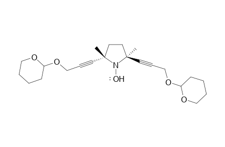 (2S,5S)-(E)-2,5-Dimethyl-2,5-bis(3-tetrahydropyranyloxyprop-1-ynyl)pyrrolidin-1-yloxyl radical