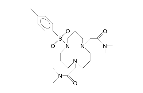 1,5-Bis(dimethylamidomethyl)-9-(4-tolyl-sulfonyl )-1,5,9-triaza-cyclododecane