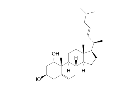 Cholesta-5,22-diene-1,3-diol, (1.alpha.,3.beta.,22Z)-