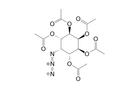 meso-1,2,3,4,6-penta-O-acetyl-5-azido-5-deoxy-neo-inositol