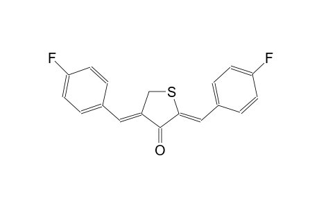 (2Z,4Z)-2,4-bis(4-fluorobenzylidene)dihydro-3(2H)-thiophenone