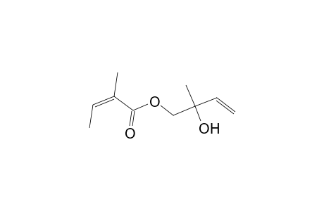 2-Hydroxy-2-methyl-3-butenyl (2E)-2-methyl-2-butenoate