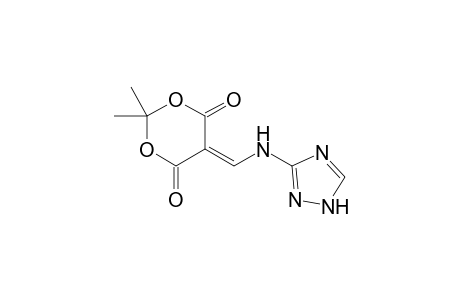 2,2-Dimethyl-5-[(1H-1,2,4-triazol-5-ylamino)methylene]-1,3-dioxane-4,6-dione
