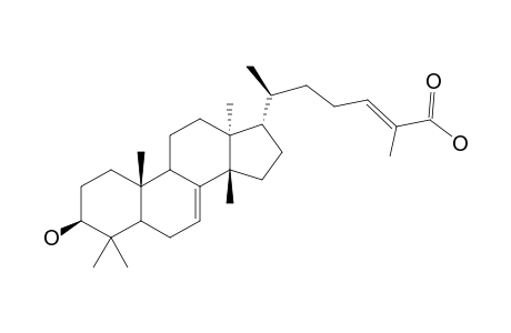 (24E)-3-BETA-HYDROXY-7,24-EUPHADIEN-26-OIC-ACID