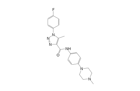 1H-1,2,3-triazole-4-carboxamide, 1-(4-fluorophenyl)-5-methyl-N-[4-(4-methyl-1-piperazinyl)phenyl]-