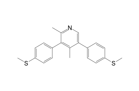 2,4-Dimethyl-3,5-bis(4-methylthiophenyl)pyridine