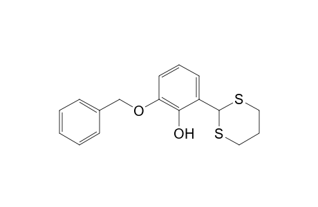 2-(1,3-dithian-2-yl)-6-phenylmethoxy-phenol