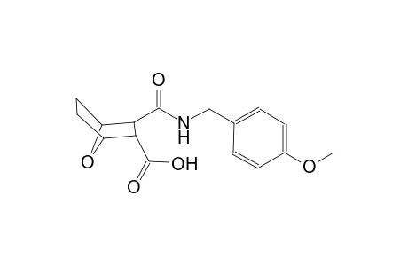 3-{[(4-methoxybenzyl)amino]carbonyl}-7-oxabicyclo[2.2.1]heptane-2-carboxylic acid