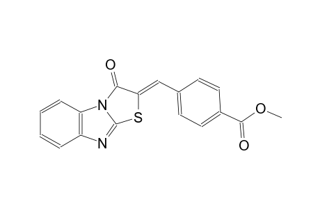 methyl 4-[(Z)-(3-oxo[1,3]thiazolo[3,2-a]benzimidazol-2(3H)-ylidene)methyl]benzoate