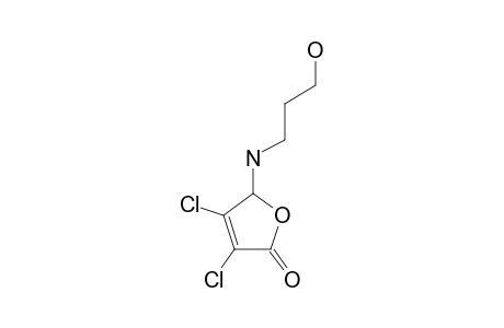 3,4-DICHLORO-5-(3'-HYDROXYPROPYLAMINO)-2(5H)-FURANONE