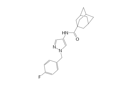 N-[1-(4-fluorobenzyl)-1H-pyrazol-4-yl]-1-adamantanecarboxamide