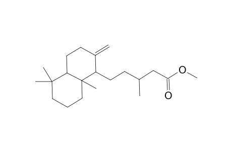 1-Naphthalenepentanoic acid, decahydro-.beta.,5,5,8a-tetramethyl-2-methylene-, methyl ester, [1R-[1.alpha.(S*),4a.beta.,8a.alpha.]]-