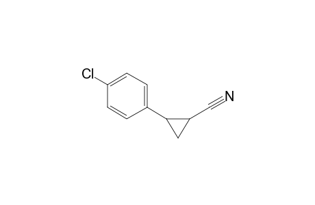 2-(4-Chlorophenyl)cyclopropanecarbonitrile