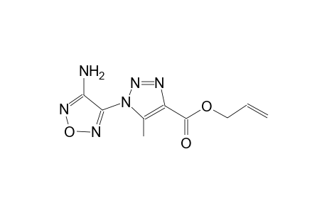 1-(4-Amino-furazan-3-yl)-5-methyl-1H-[1,2,3]triazole-4-carboxylic acid allyl ester