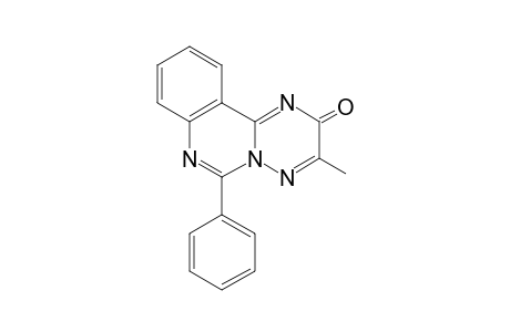 3-Methyl-6-phenyl-2H-[1,2,4]triazino[2,3-c]quinazolin-2-one