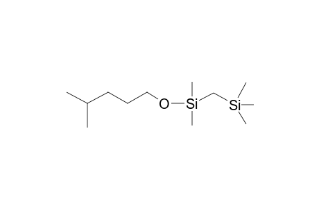 Dimethyl[(trimethylsilyl)methyl]silyl 4-methylpentyl ether