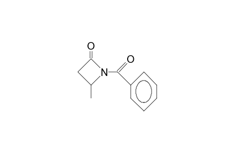 1-Benzoyl-4-methyl-azetidinone-2