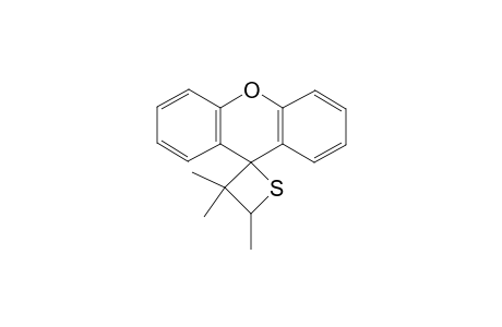 3,3,4-Trimethylspiro[thietane-2,9'-xanthene]