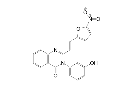 3-(3-hydroxyphenyl)-2-[(E)-2-(5-nitro-2-furyl)ethenyl]-4(3H)-quinazolinone