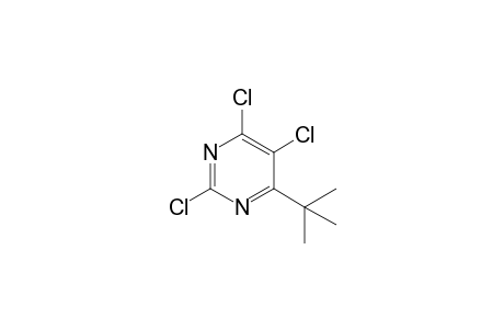 6-t-Butyl-2,4,5-trichloro-1,3-diazine