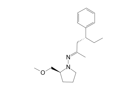 (2S)-2-(Methoxymethyl)-N-[(1E,3R)-1-methyl-3-phenylpentylidene]pyrrolidin-1-amine
