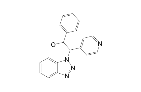 4-[1-(BENZOTRIAZOL-1-YL)-2-HYDROXY-2-PHENETHYL]-PYRIDINE