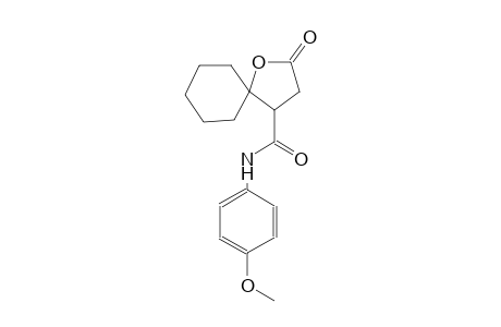 1-oxaspiro[4.5]decane-4-carboxamide, N-(4-methoxyphenyl)-2-oxo-