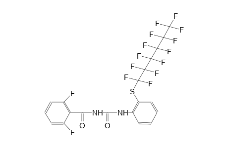 N-(2,6-difluorobenzoyl)-N'-{2-[(1,1,2,2,3,3,4,4,5,5,6,6,6-tridecafluorohexyl)sulfanyl]phenyl}urea