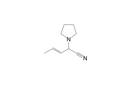 (E)-2-pyrrolidin-1-ylpent-3-enenitrile