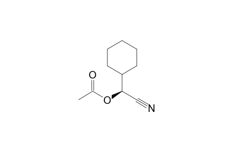 (S)-(-)-Acetoxy-(2-cyclohexyl)-acetonitrile