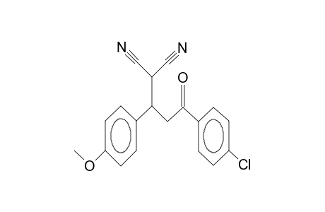 1,1-dicyano-2-(4-methoxyphenyl)-3-(4-chlorobenzoyl)propane
