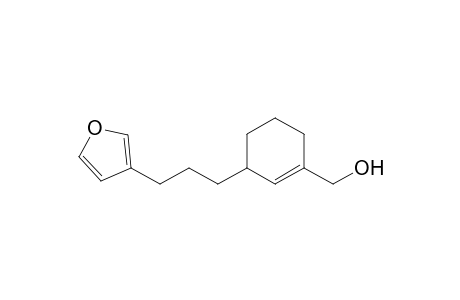 1-Cyclohexene-1-methanol, 3-[3-(3-furanyl)propyl]-, (.+-.)-
