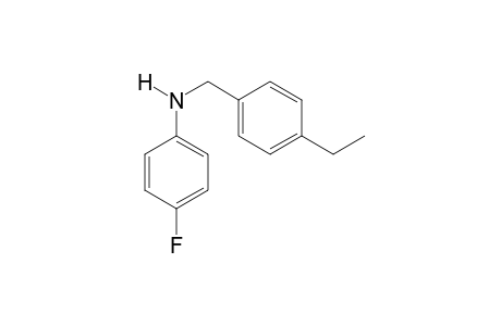 N-[(4-Ethylphenyl)methyl]-4-fluoroaniline