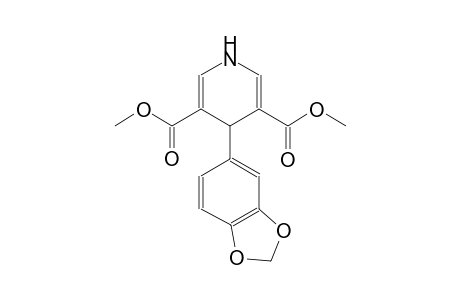 Pyridine-3,5-dicarboxylic acid, 1,4-dihydro-4-(1,3-benzodioxol-5-yl)-, dimethyl ester