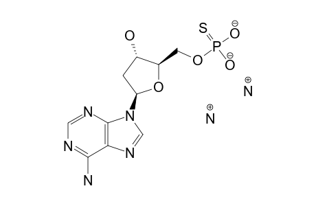 2'-DEOXYADENOSIN-5'-YL_PHOSPHOROTHIOATE_AMMONIUM_SALT