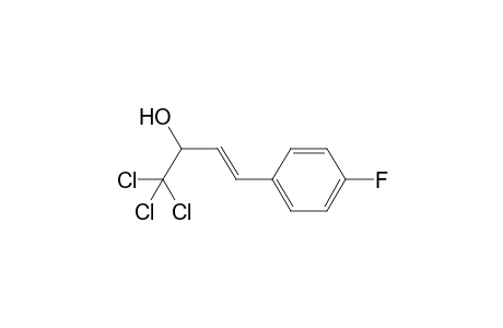 1,1,1-Trichloro-4-(4-fluorophenyl)but-(E)-3-en-2-ol