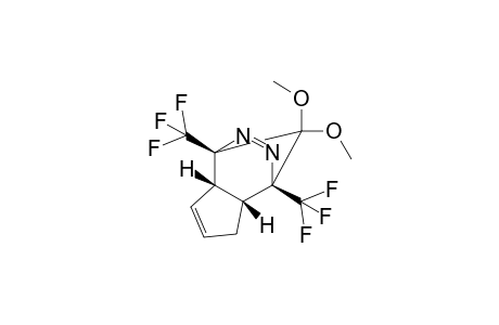 (c-4a,c-7a)-4,4a,5,7a-Tetrahydro-8,8-dimethoxy-1,4-bis(trifluoromethyl)-r-1,c-4-methano-1H-cyclopenta[d]pyridazine