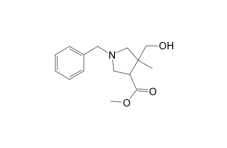 Methyl 1-Benzyl-4-(hydroymethyl)-4-methyl-3-pyrrolidinecarboxylate