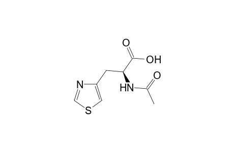 (2S)-2-acetamido-3-(1,3-thiazol-4-yl)propanoic acid