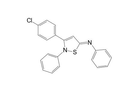 5-(Phenylimino)-3-(4'-chlorophenyl)-2-phenyl-1,2-thiazole