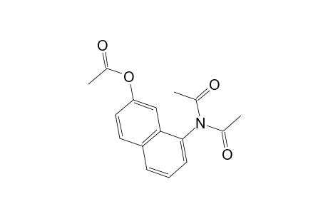 Acetic acid, 8-diacetylaminonaphthalen-2-yl ester